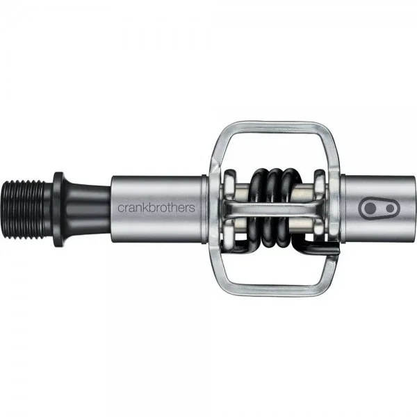 Crankbrothers Eggbeater 1 Pedaler Sølv/ Sort, 290 gr. per sett v:4934014 Crankbrothers Eggbeater 1 Pedaler Sølv/ Sort, 290 gr. per sett v:4934014
