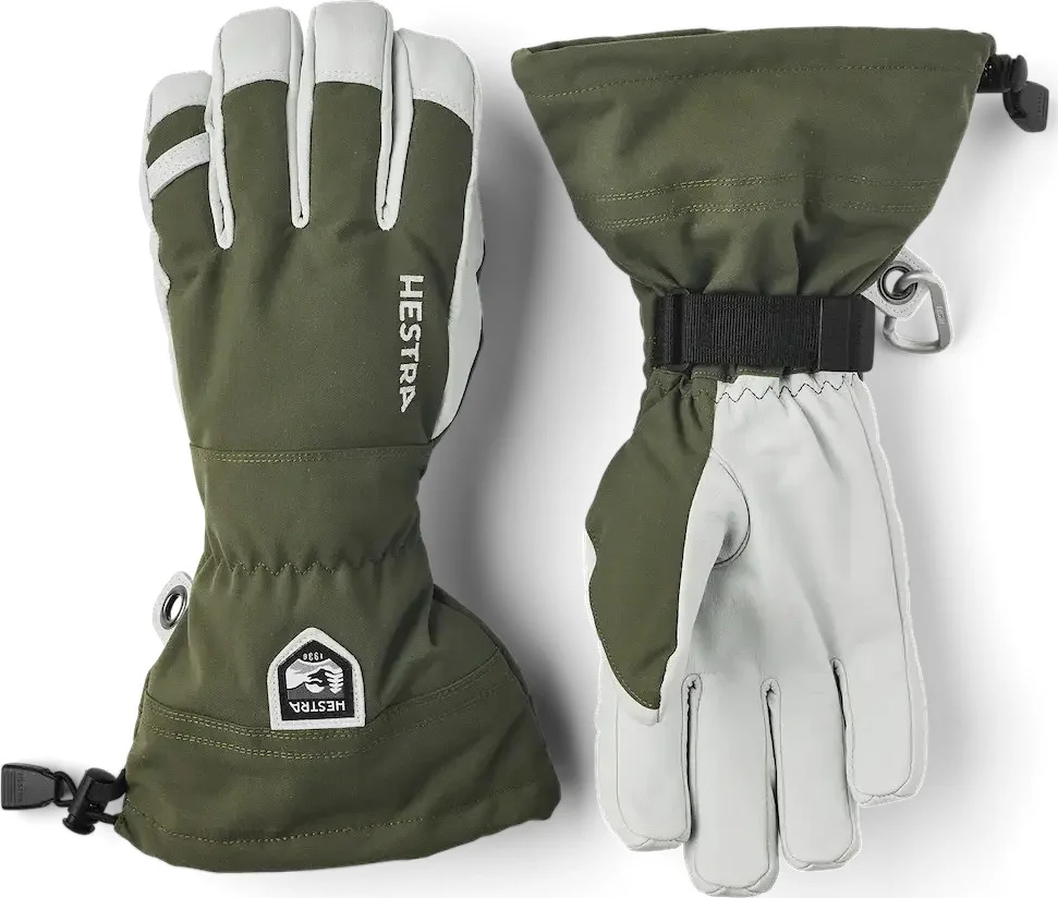 Hestra Army Leather Heli Ski Olive v:2588136 Hestra Army Leather Heli Ski Olive v:2588136