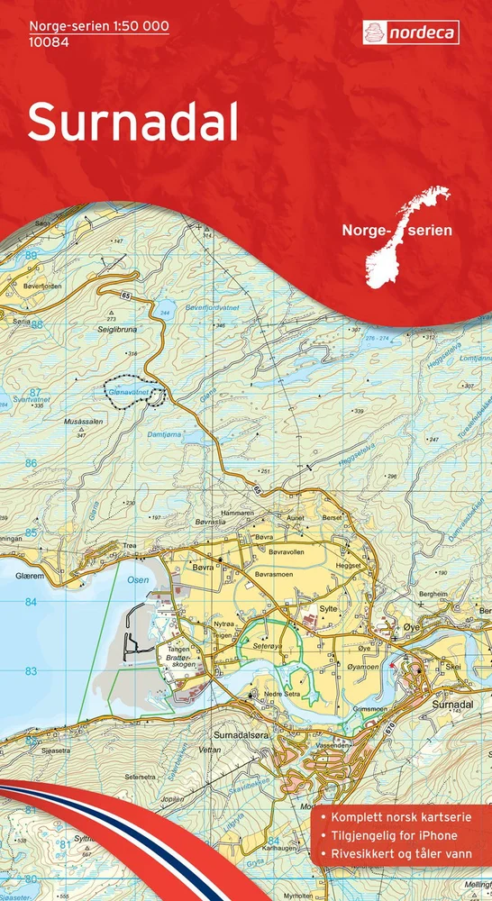 Kart Norge-serien 1:50 000 v:8210906