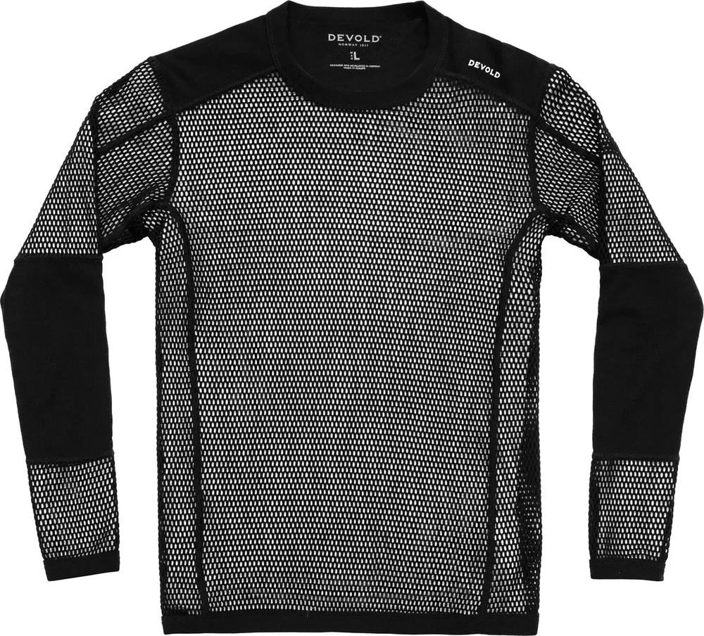 Devold Men's Wool Mesh Pro Shirt Black v:5592404