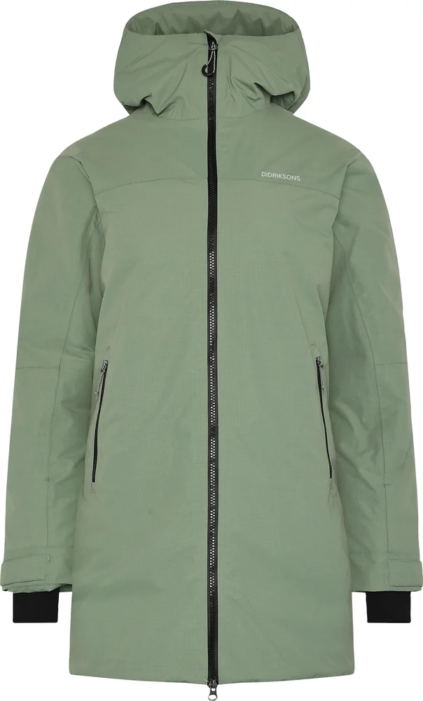 Didriksons Women’s Marget Parka Light Moss v:5957990