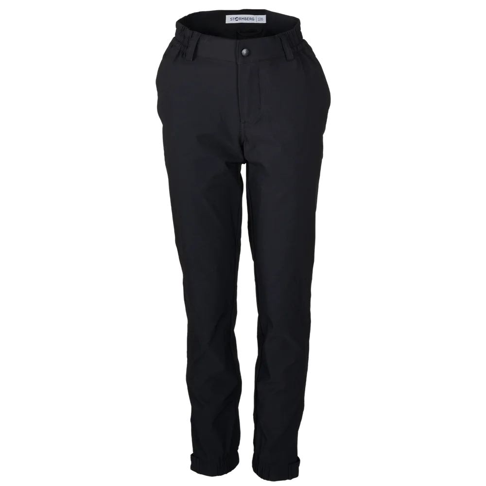 Skårbu softshell pants, bukse, junior – Svart v:2933389
