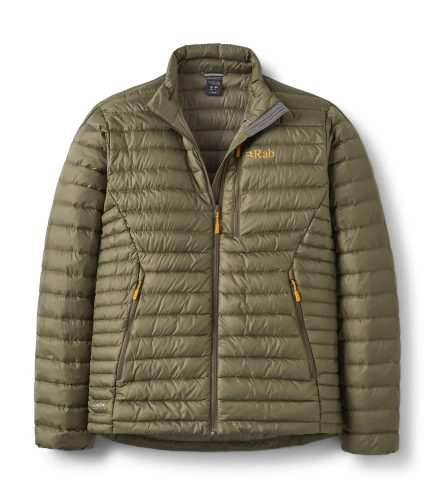 Rab Men's Microlight Down Jacket Light Khaki v:5138290