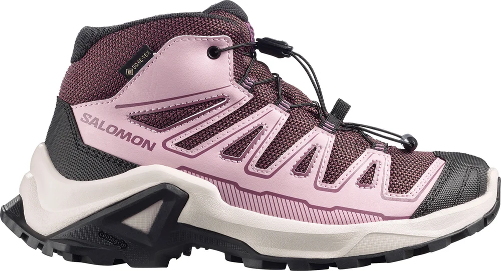 Salomon X Ultra Mid Gore-Tex Huckleberry/Dawn Pink/Concord Grape v:1616010 Salomon X Ultra Mid Gore-Tex Huckleberry/Dawn Pink/Concord Grape v:1616010