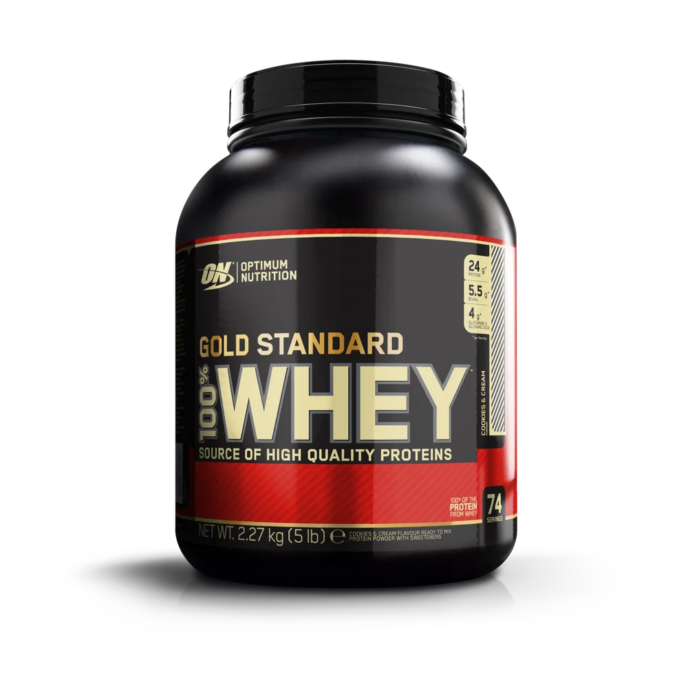 100 % Whey Gold Standard 2270 g, proteinpulver v:5708080