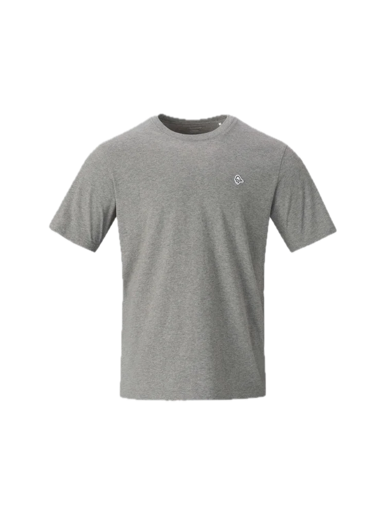 Norrøna /29 Cotton Viking Patch T-Shirt M’S Grey Melange v:9945766