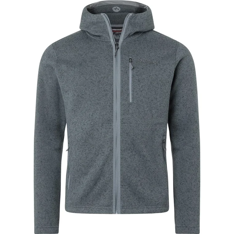 Marmot Drop Line Full Zip Hoody Steel Onyx Heather v:1548031