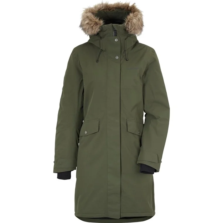 Didriksons Erika Wns Parka 3 Deep Green v:1887637