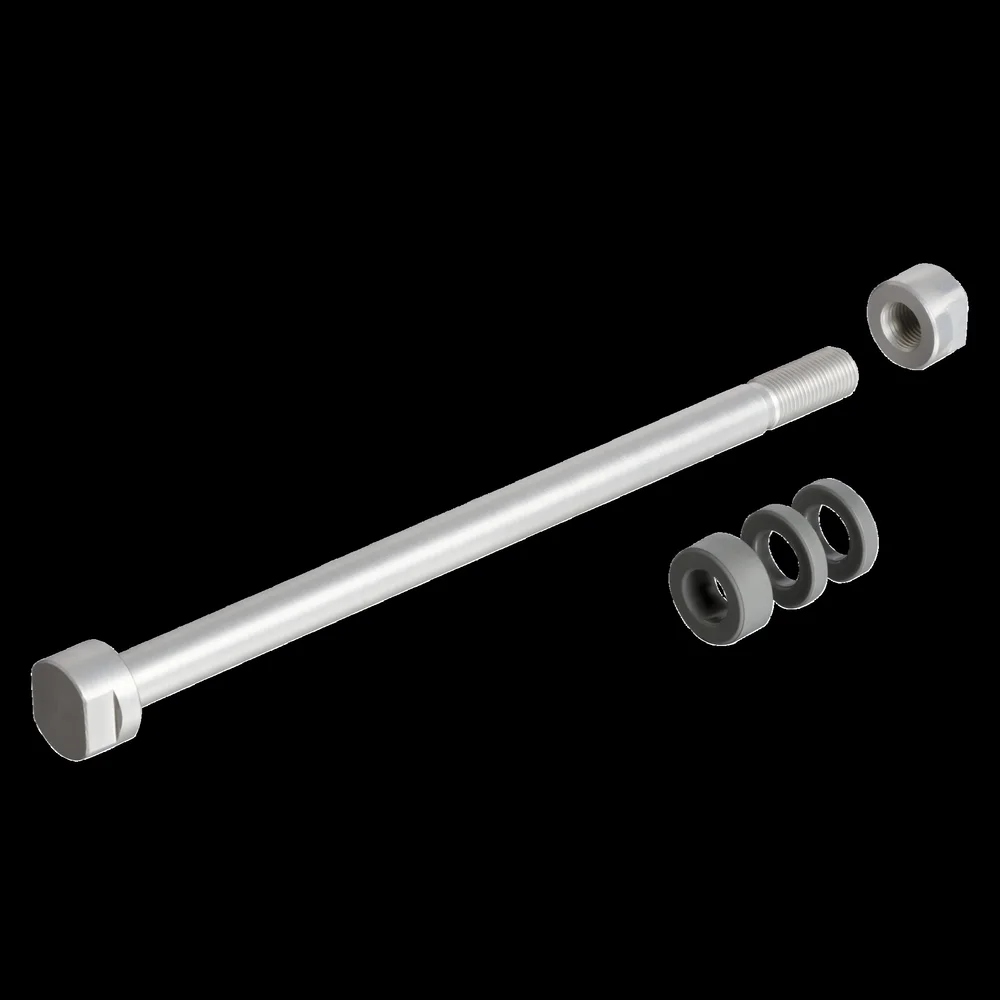 E-Thru axle skewer T1706 135x10mm rear wheel, sykkelrulleaksling – Svart v:4082529