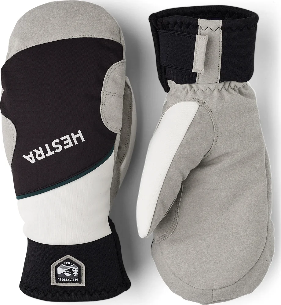 Hestra Comfort Tracker Mitt Black/Ivory v:2515073 Hestra Comfort Tracker Mitt Black/Ivory v:2515073