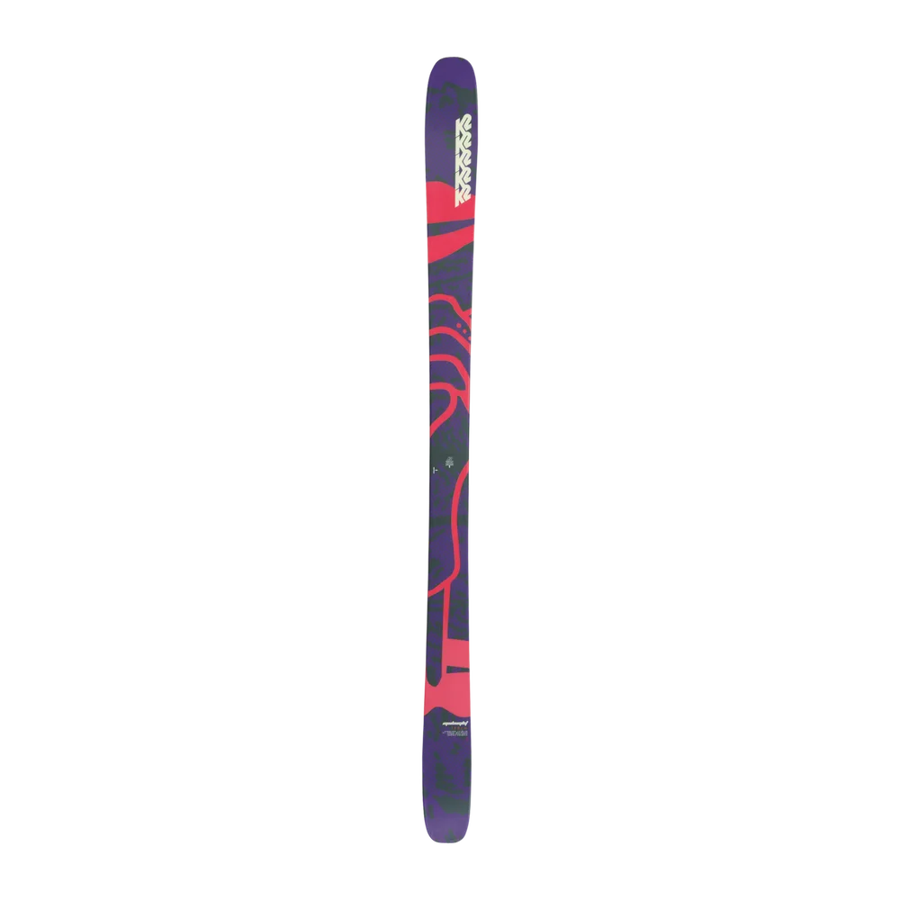 Twintip Skis Midnight, twintipski dame - Lilla v:6854543