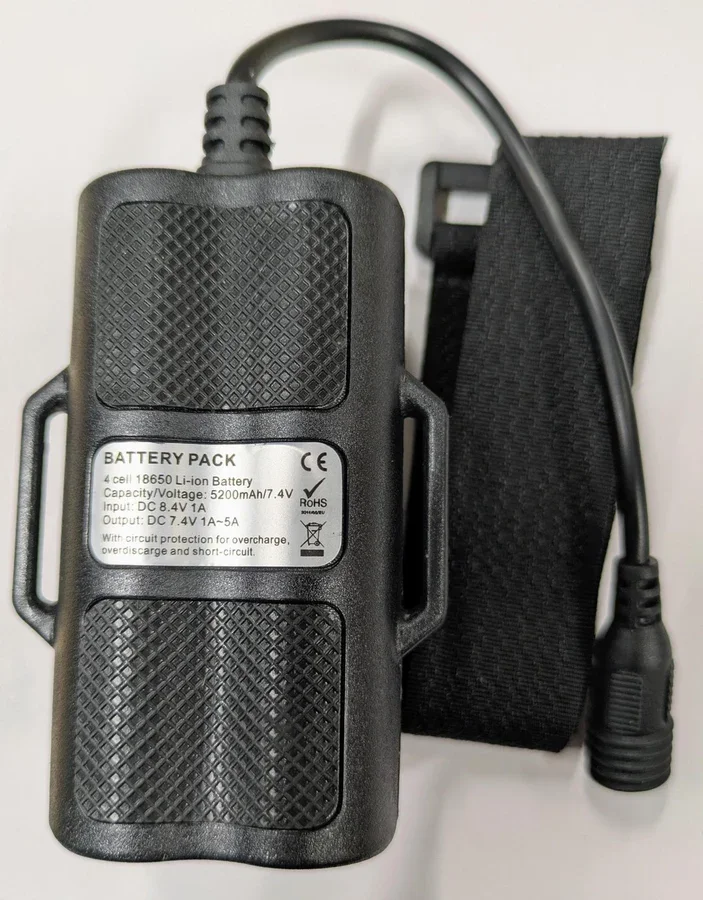 Trygg 5200mAh/7.4V Batteripakke 18650 li-ion, Vanntett v:4640608 Trygg 5200mAh/7.4V Batteripakke 18650 li-ion, Vanntett v:4640608