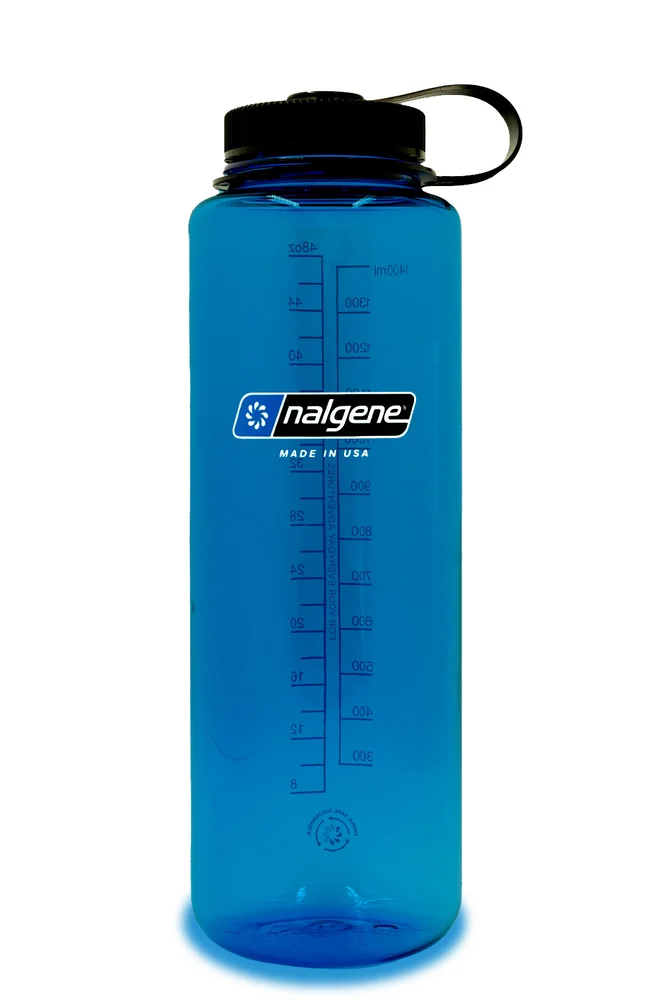 Nalgene 1,4 L Wide Mouth Sustain Bottle Blue v:1607347 Nalgene 1,4 L Wide Mouth Sustain Bottle Blue v:1607347