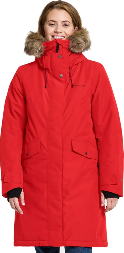 Didriksons Women’s Erika Parka 3 Pomme Red v:3488762