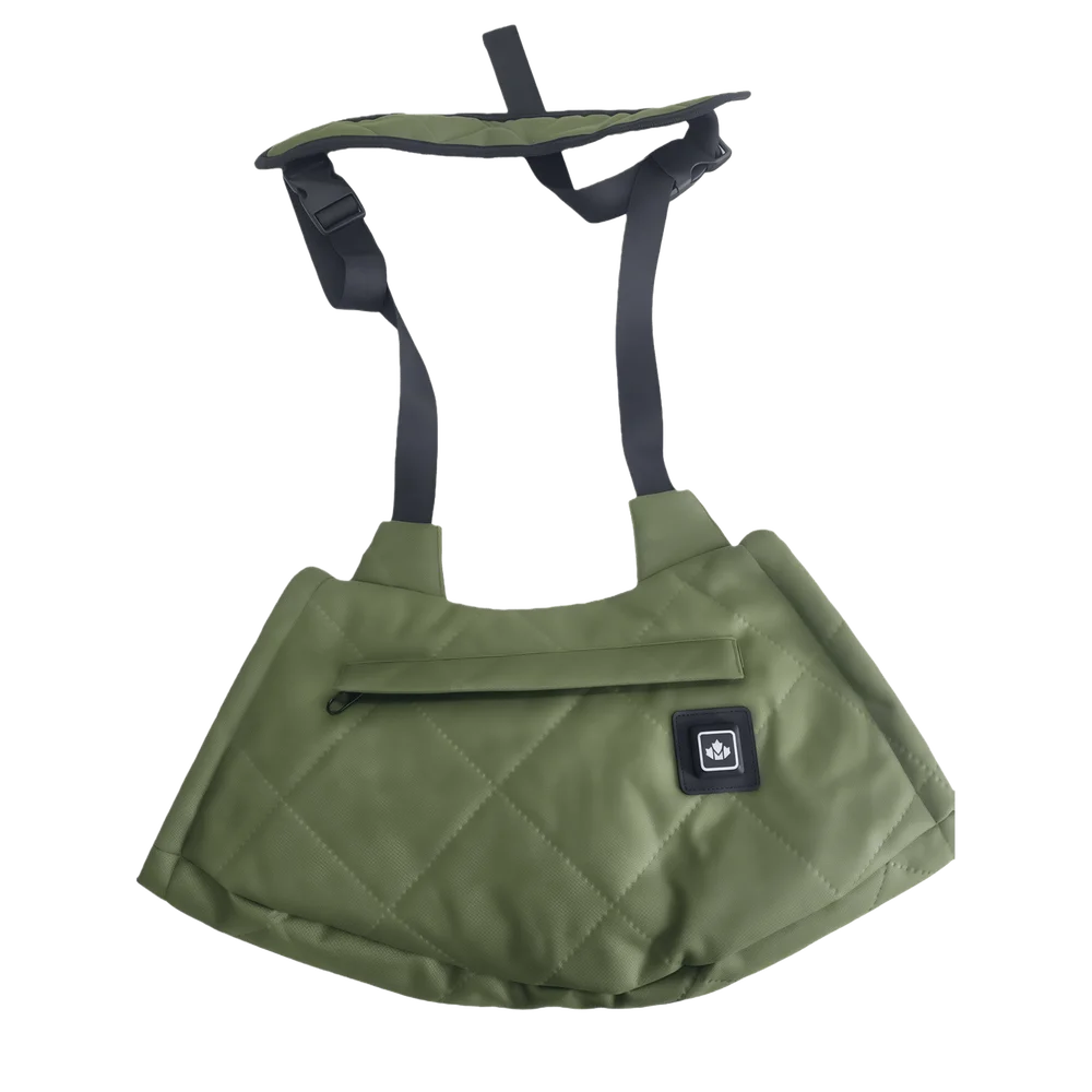 Heated Muff, elektronisk varmemuffe - Grønn v:5340960