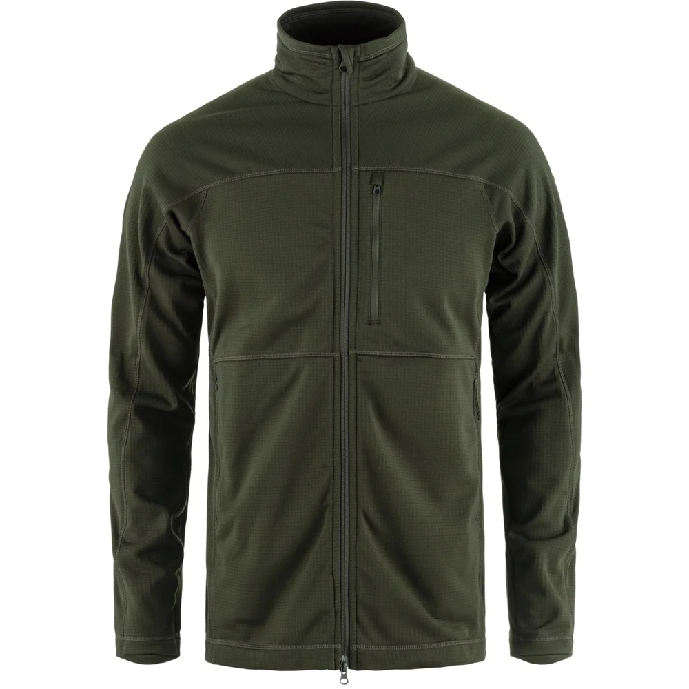 Fjällräven Men’s Abisko Lite Fleece Jacket Deep Forest v:8749660 Fjällräven Men’s Abisko Lite Fleece Jacket Deep Forest v:8749660