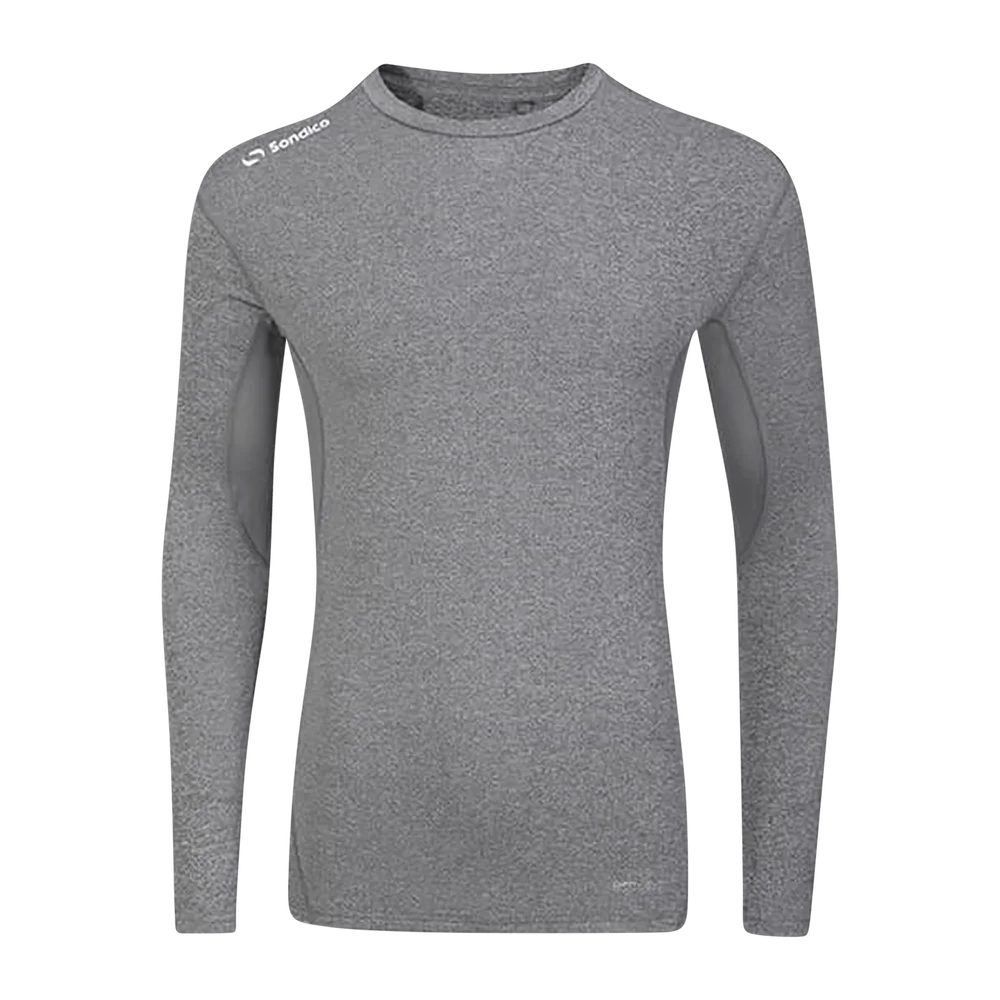 Base Core Long Sleeve, kompresjonstrøye, herre – Grå v:5119445