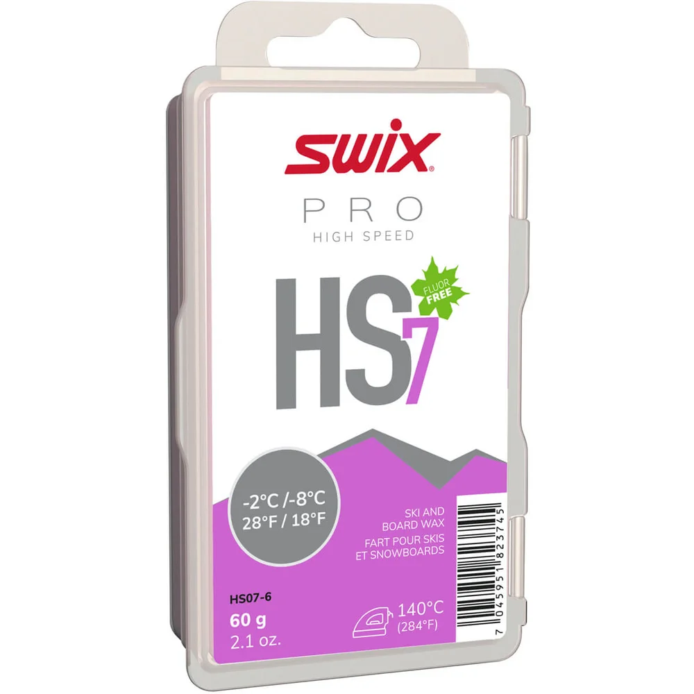 Swix HS7 Violet, -2°C/-8°C, 60g Nocolour v:1453770 Swix HS7 Violet, -2°C/-8°C, 60g Nocolour v:1453770