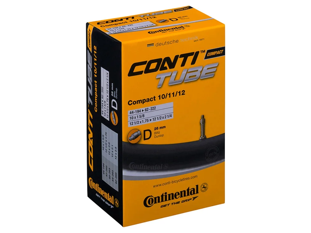 Continental Compact 10-12" x 1,70-2,40" Dunlop Slange v:1570534