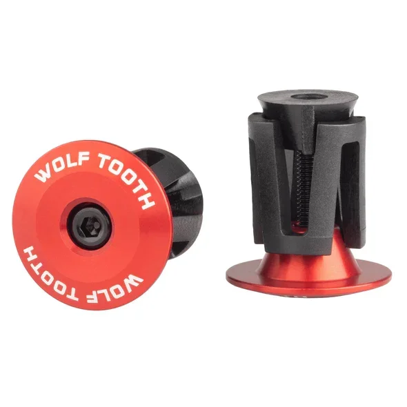 Wolf Tooth Alloy Bar End Plugs v:6993555