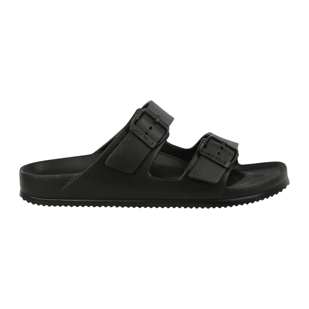 JW Two Strap Sandal, sandaler – Svart v:1898647