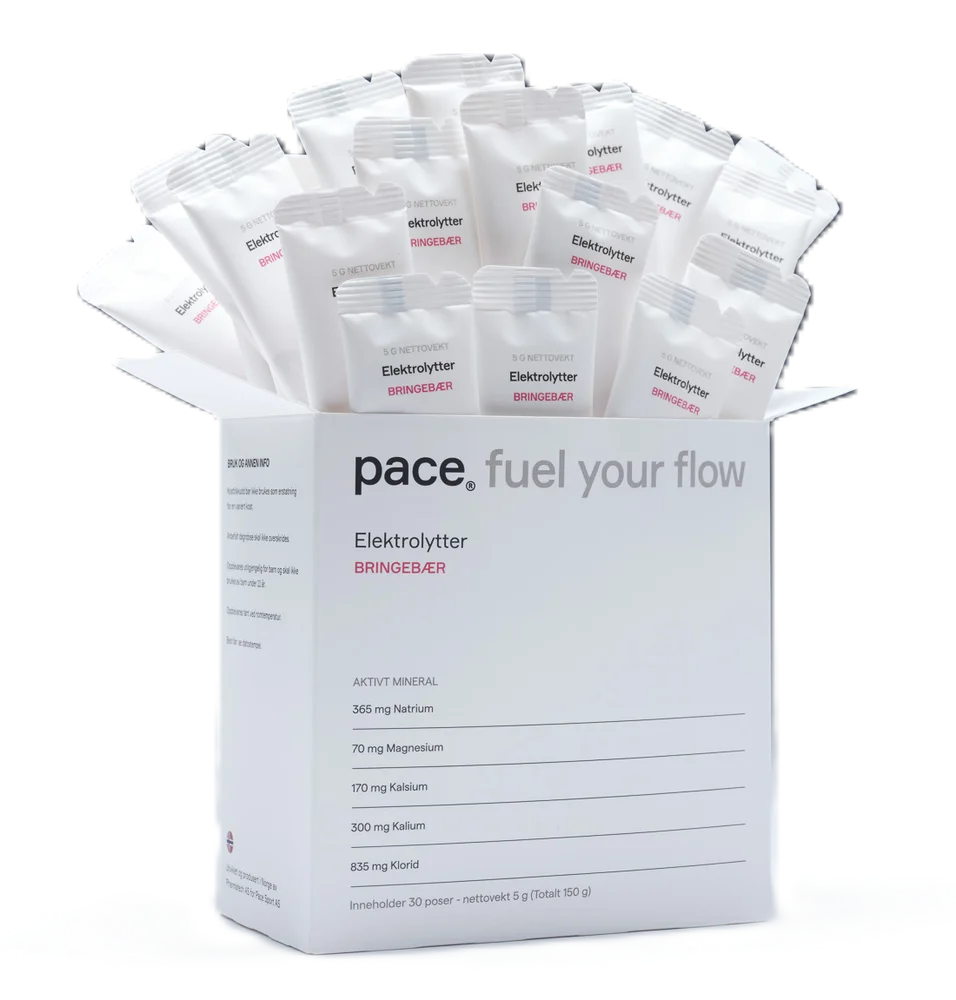 Pace® Bringebær Elektrolytter 30 stk v:8306268