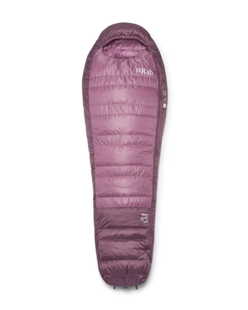 Rab Alpine -6c / 20f Wmns Iris/dark Iris v:6267221