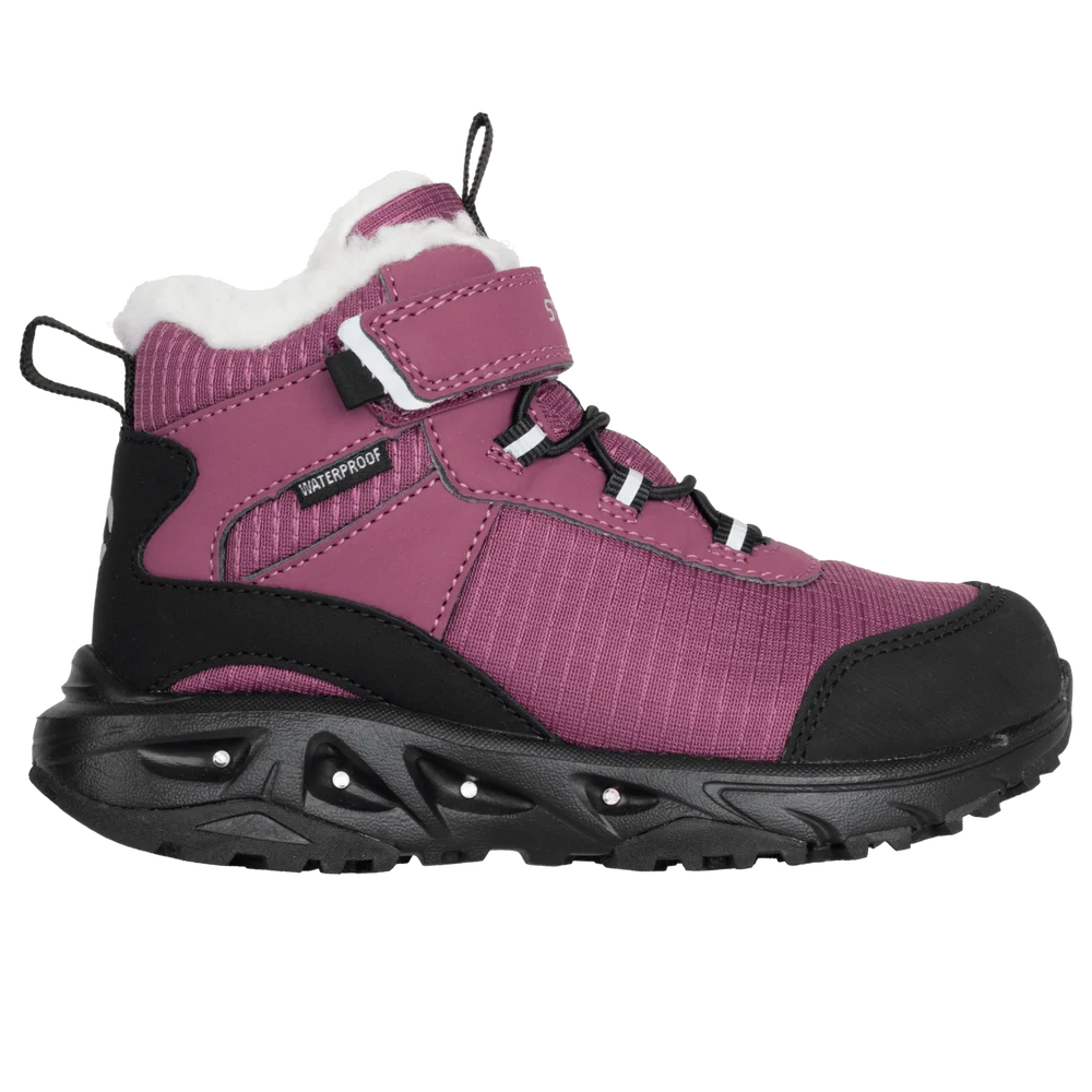 Jet Winterflash Wool Light-Up WP Mid Shoe, vintersko, barn – Lilla v:8920721 Jet Winterflash Wool Light-Up WP Mid Shoe, vintersko, barn – Lilla v:8920721