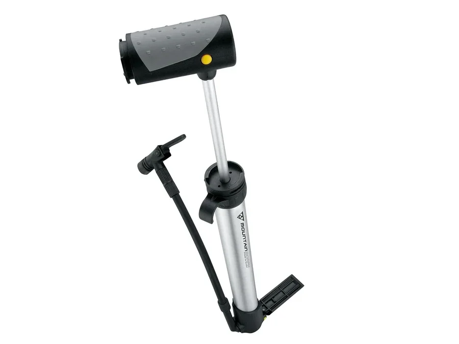 Topeak Mountain Morph Pumpe Sølv, m/Fot, 11 Bar / 160 PSI, 250g v:7831715