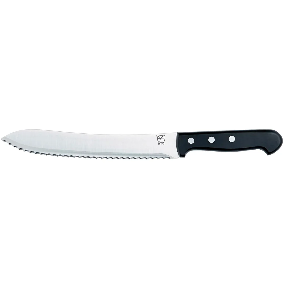 Øyo Budalen Brødkniv Sort Skaft, 21cm v:3974082 Øyo Budalen Brødkniv Sort Skaft, 21cm v:3974082