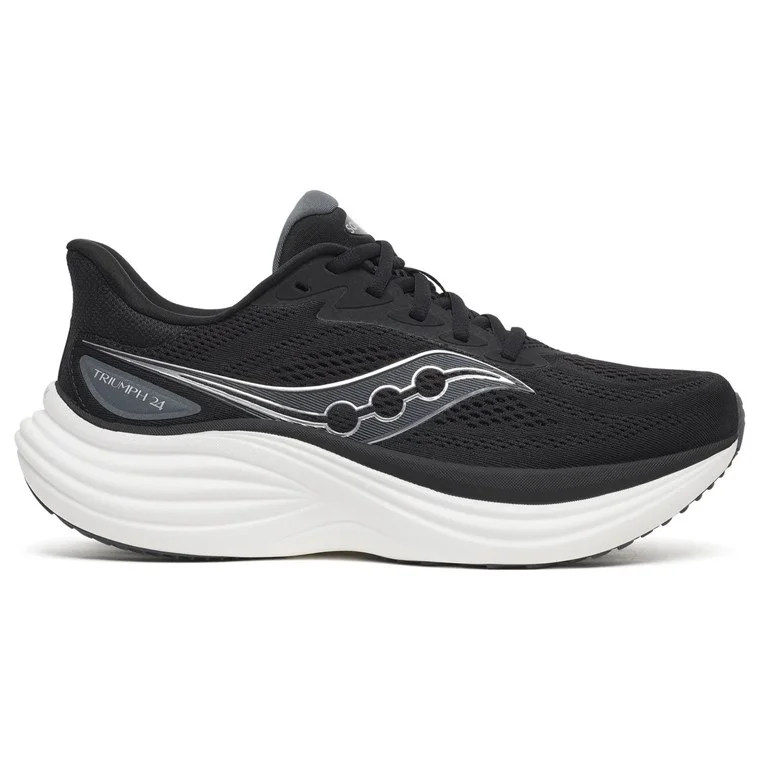 Saucony Triumph 24 Wide M Black/Silver v:3844607