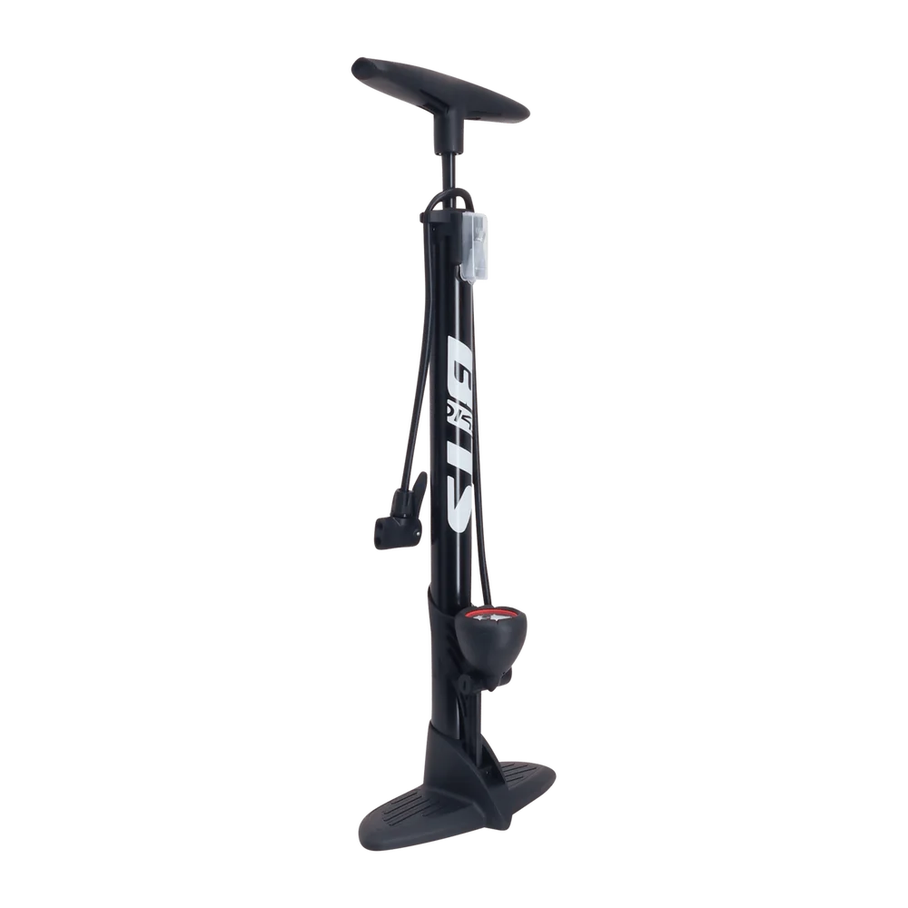 Floorpump 2.0, sykkelpumpe, gulvpumpe – Svart v:5664595