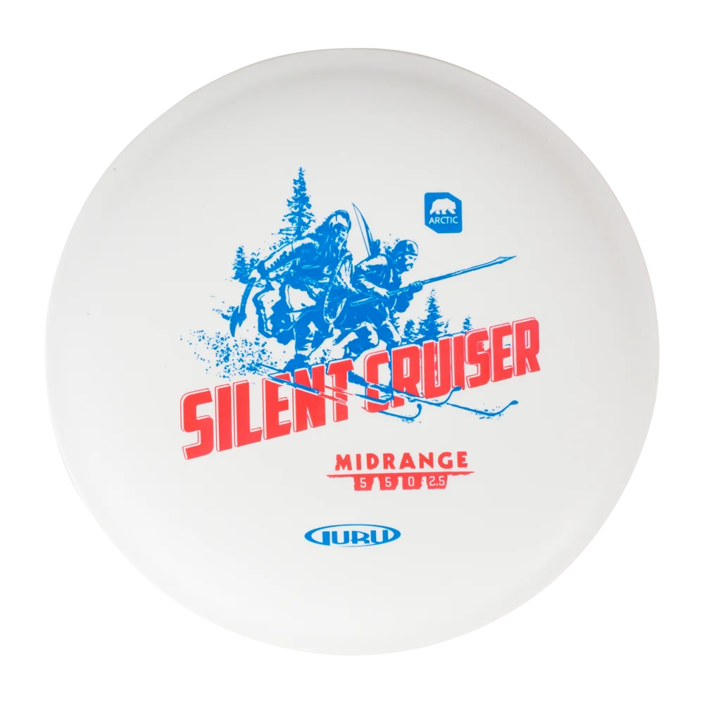 Arctic Line Midrange Silent Cruiser, 150-165g, midrange frisbeegolf – Hvit v:2832853