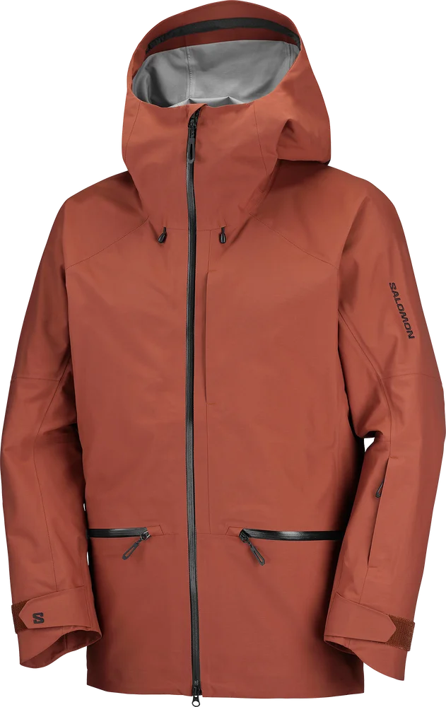 Salomon Absolute 3l Jkt M Burnt Umber/ v:2698641 Salomon Absolute 3l Jkt M Burnt Umber/ v:2698641