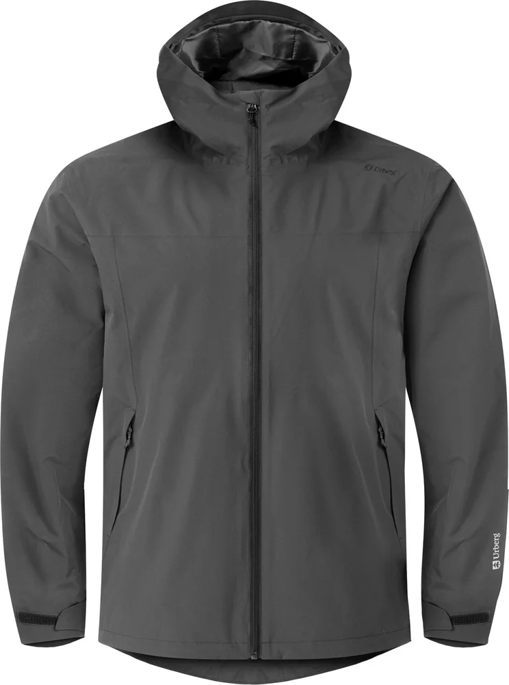 Urberg 2l Everyday Rain Jacket Men Asphalt v:6410913