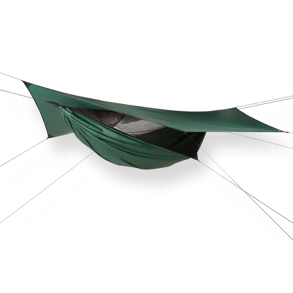 Hennessy Hammock Safari Deluxe Zip Green v:6581734