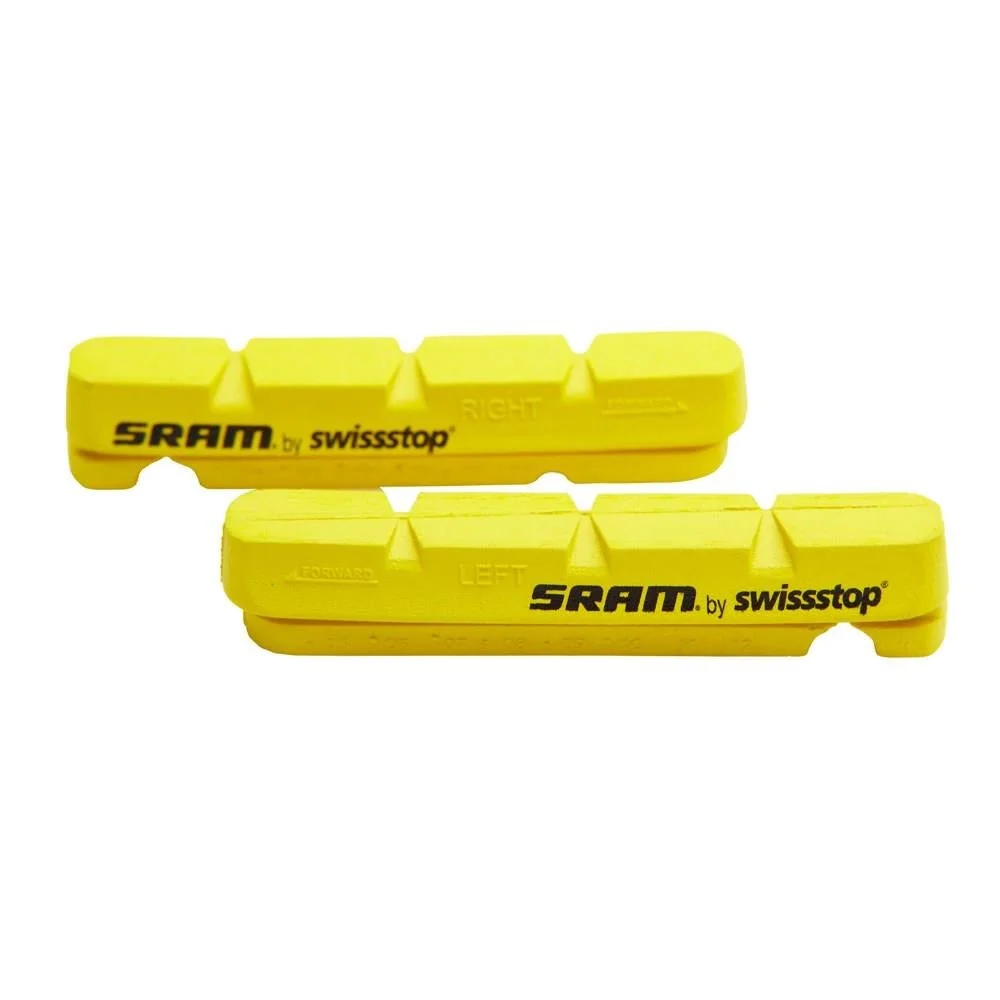 SRAM Swissstop Yellow Bremsebelegg for SRAM/Shimano Bremser v:4382447