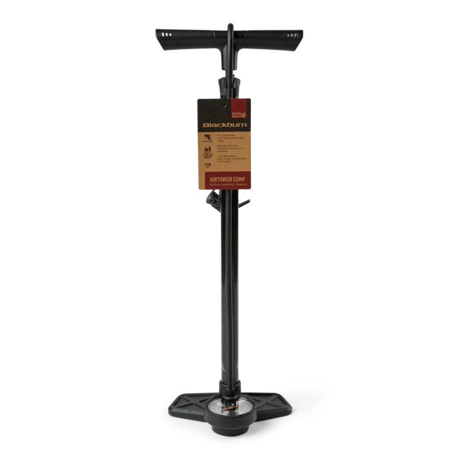 Blackburn Airtower Comp Gulvpumpe R.A.D Lock, 140 PSI/9.5 bar v:9060209