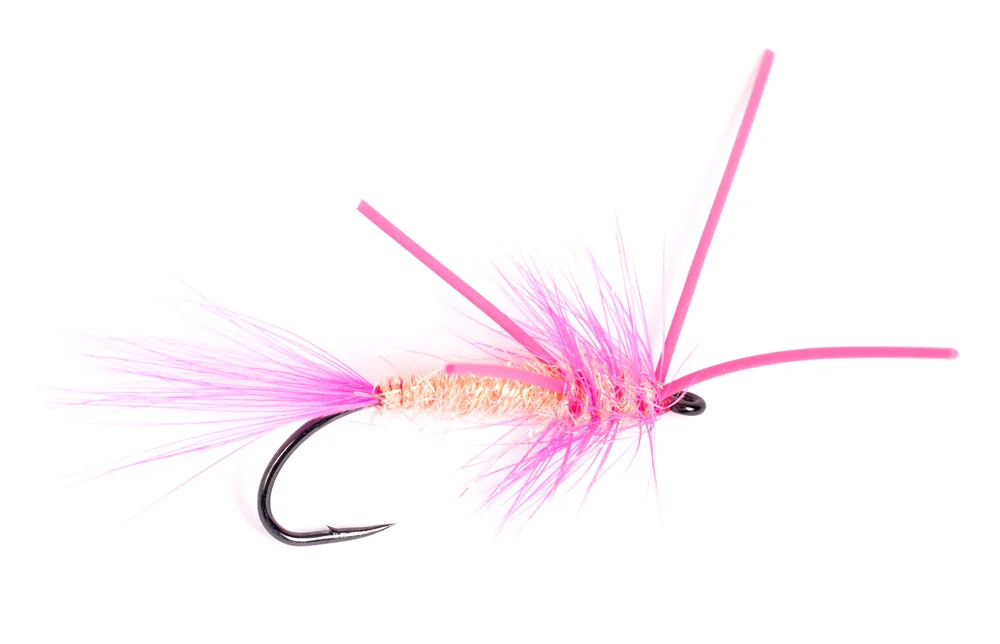 Guideline Guideline Rubber Leg Pink Streamer #8 Sjøørretflue v:8795503 Guideline Guideline Rubber Leg Pink Streamer #8 Sjøørretflue v:8795503