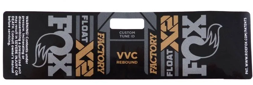 Fox Decal: 2021 F-S Float X2, OE Neutral v:7062377