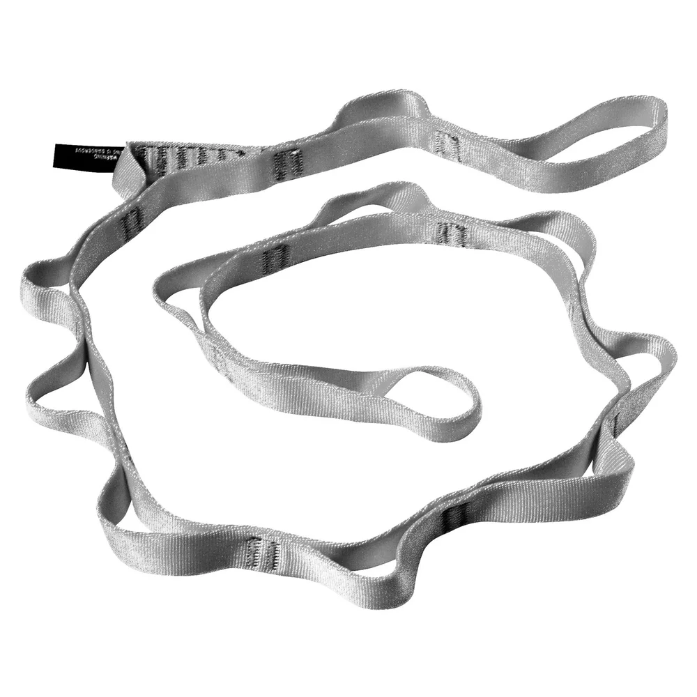 Black Diamond 18mm Nylon Daisy Chain 115 cm Gray v:9100466