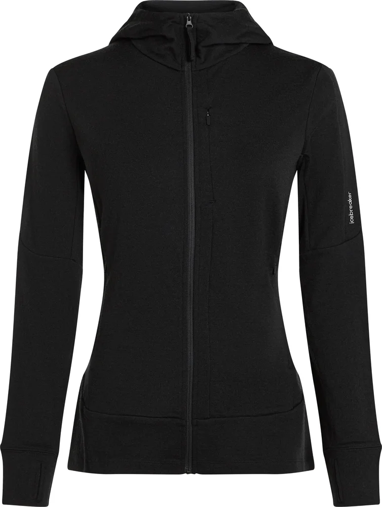 Icebreaker Women’s Merino 260 Quantum Iv Longsleeve Zip Hoodie Black v:4534673 Icebreaker Women’s Merino 260 Quantum Iv Longsleeve Zip Hoodie Black v:4534673