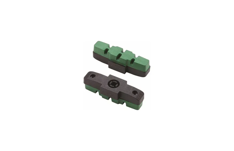 BBB TechStop BBS-09E Magura Felgkloss Sort/Grønn, 2 par, Kun til Magura v:7621304