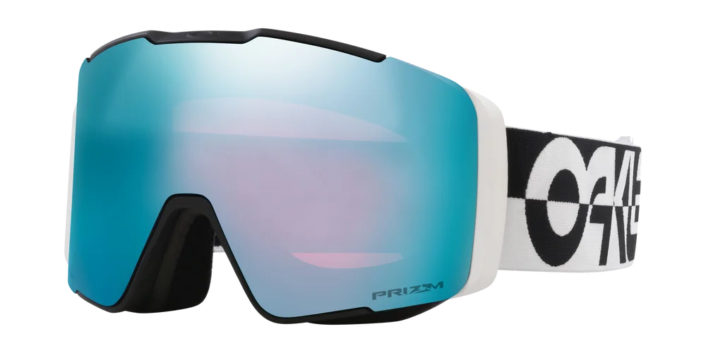 Line Miner Pro L Black White Duality / Prizm Sapphire & Prizm Torch goggles v:5346789