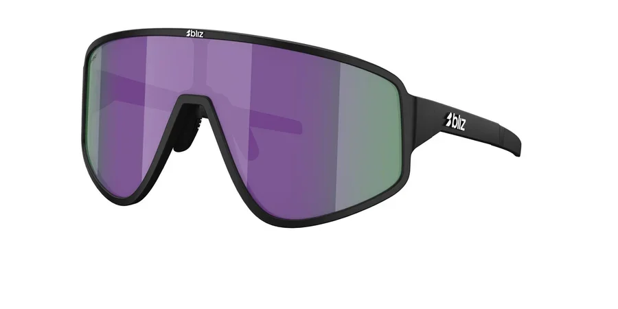 Bliz A004 Briller Matte Black, Brown w Purple Multi v:7920749 Bliz A004 Briller Matte Black, Brown w Purple Multi v:7920749